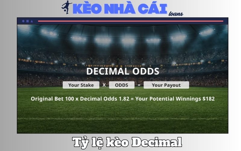 Tỷ Lệ Kèo Decimal Là Gì? Cách Cá Cược Dễ Thắng Nhất 1 Tỷ Lệ Kèo Decimal Là Gì? Cách Cá Cược Dễ Thắng Nhất